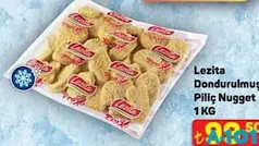 LEZİTA DONDURULMUŞ PİLİÇ NUGGET 1 KG